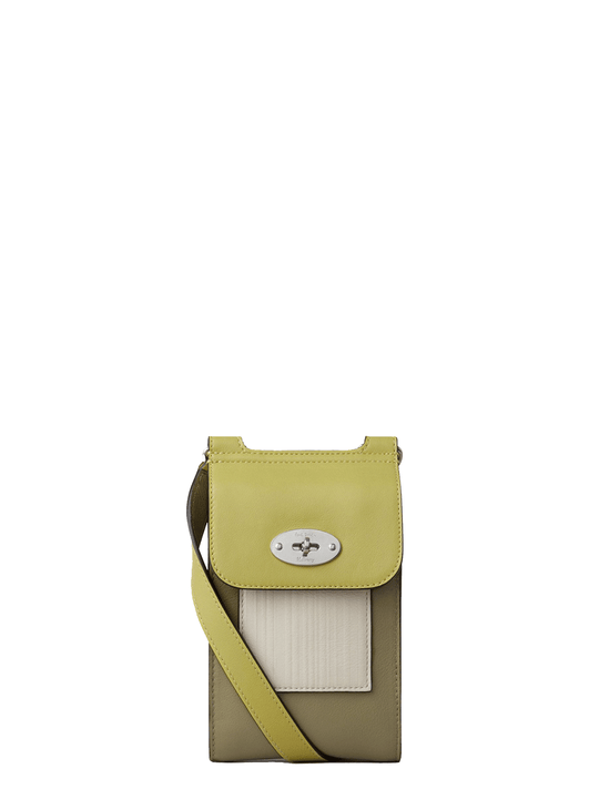 Mulberry x Paul Smith Mini Antony Silky Calf (Summer Khaki)