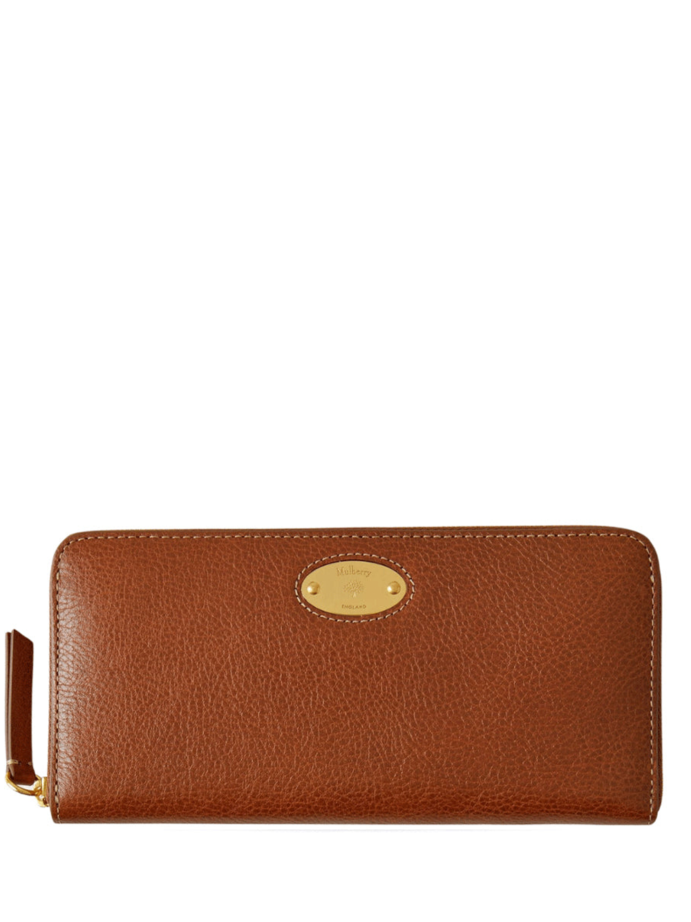 Mulberry Plaque 8 Zip Purse Legacy (Oak)