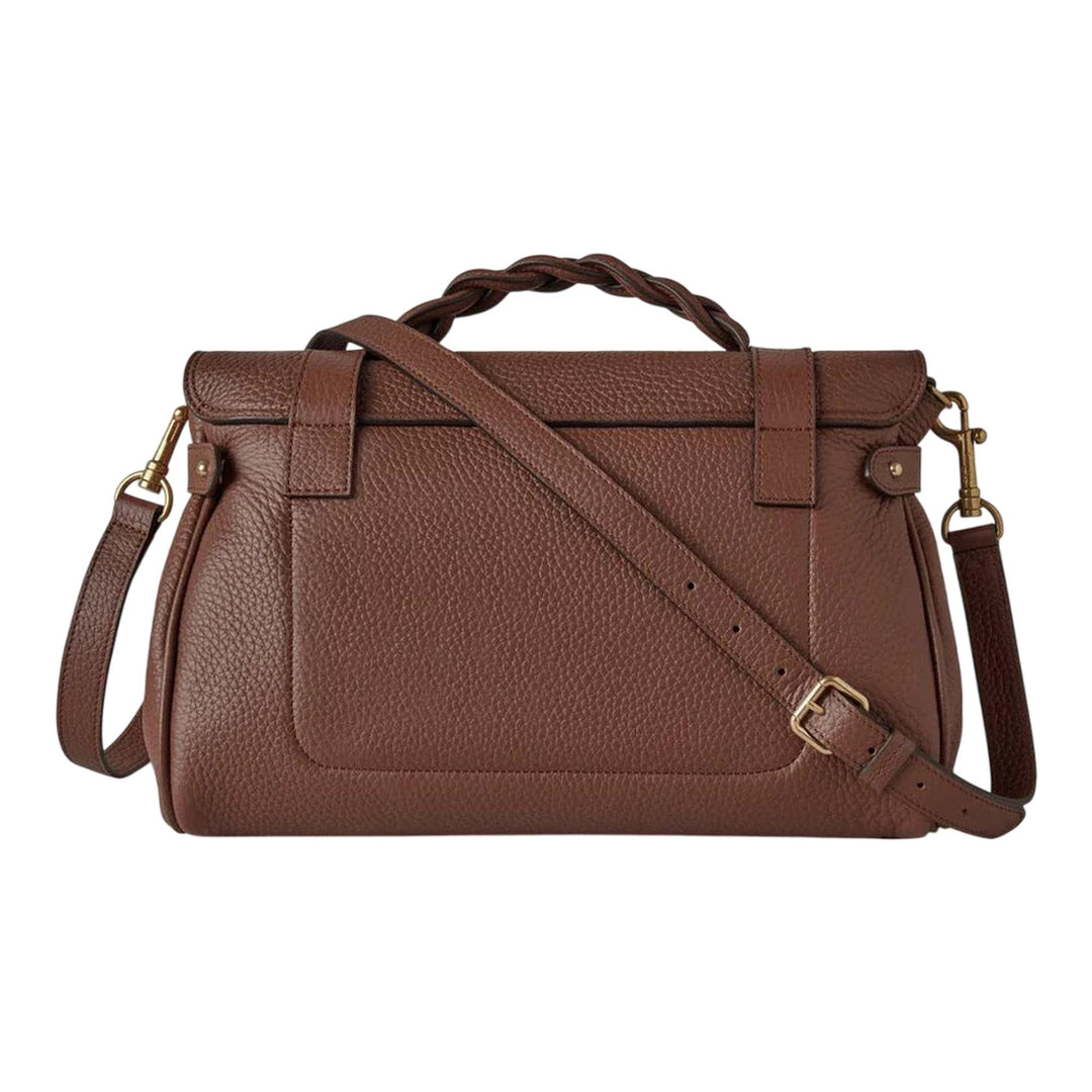 Club21 - Mulberry - Alexa Bright Oak Heavy Grain - HANDBAGS - Brown