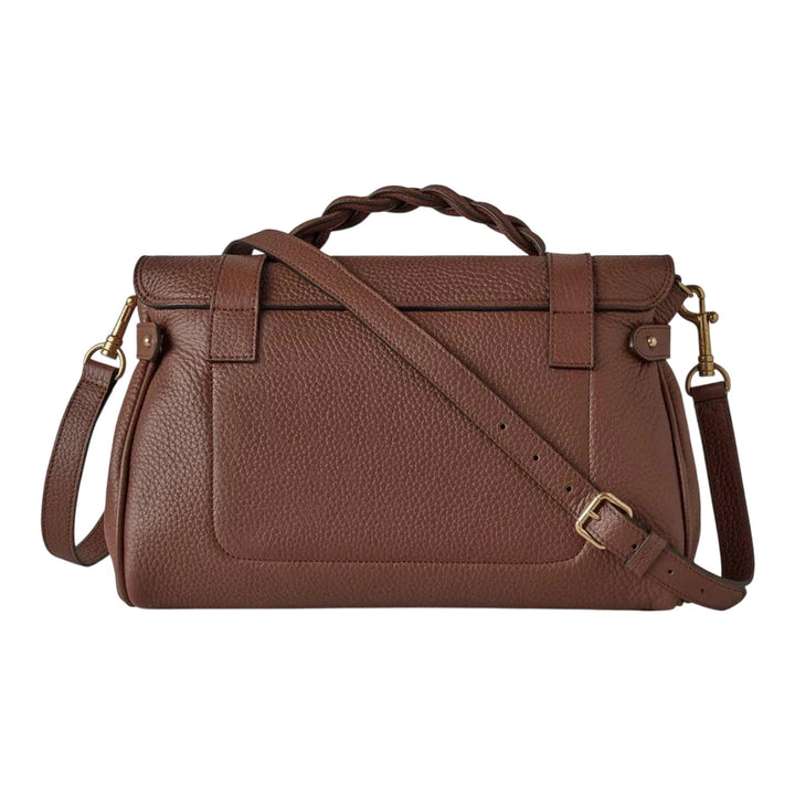 Club21 - Mulberry - Alexa Bright Oak Heavy Grain - HANDBAGS - Brown