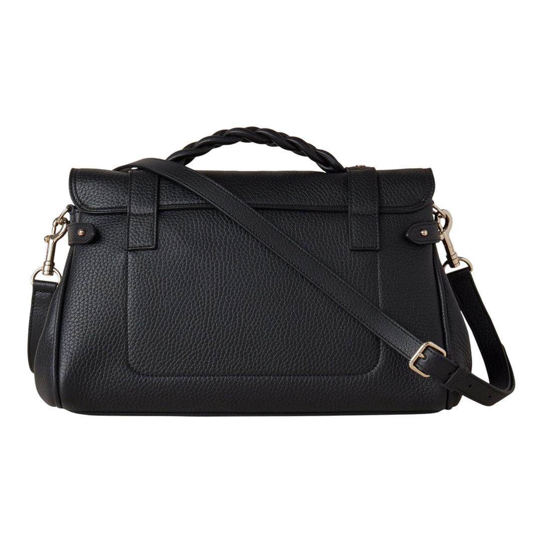Club21 - Mulberry - Alexa Heavy Grain - MEDIUM TOP HANDLE - Black