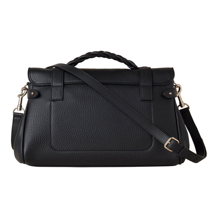 Club21 - Mulberry - Alexa Heavy Grain - MEDIUM TOP HANDLE - Black