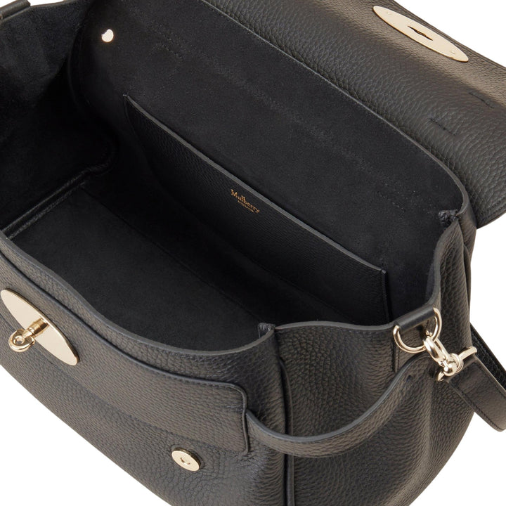 Club21 - Mulberry - Alexa Heavy Grain - MEDIUM TOP HANDLE - Black