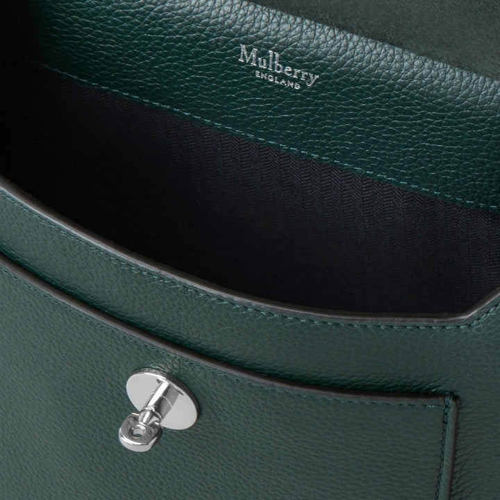 Club21 - Mulberry - Antony N Small Classic Grain - MEDIUM CROSS BODY - Dark Green