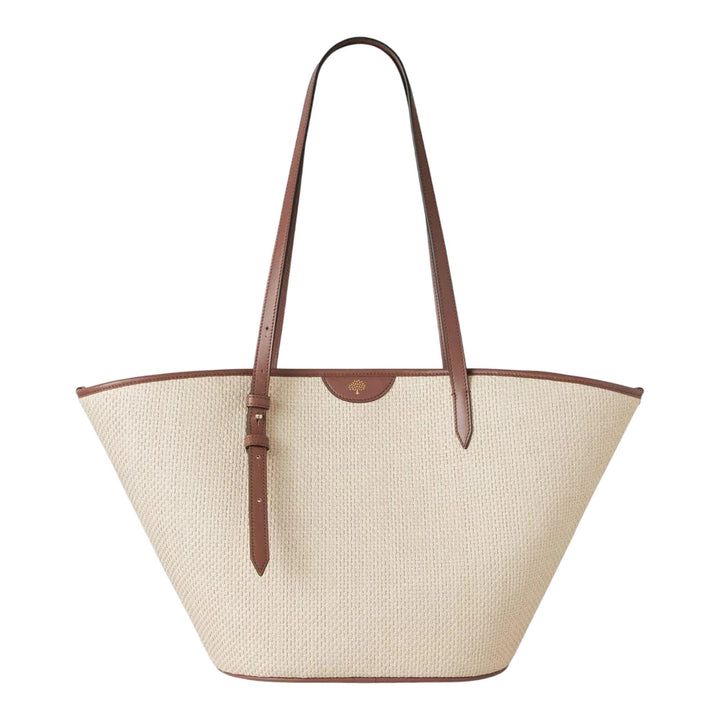 Club21 - Mulberry - Basket Tote Oak Raffia - MEDIUM TOTES - Oak