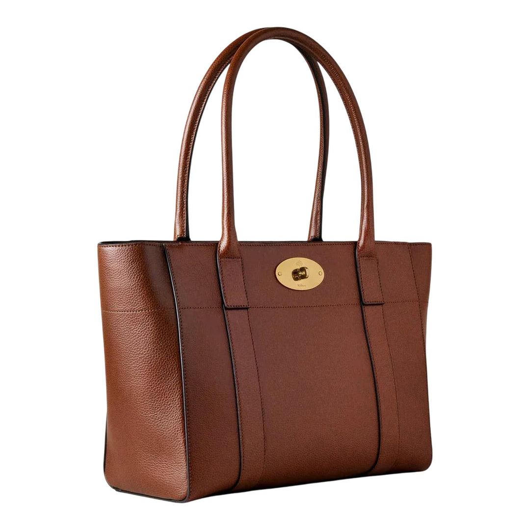 Club21 - Mulberry - Bayswater 9 To 5 Two Tone Small Classic Grain - MEDIUM TOP HANDLE - Oak