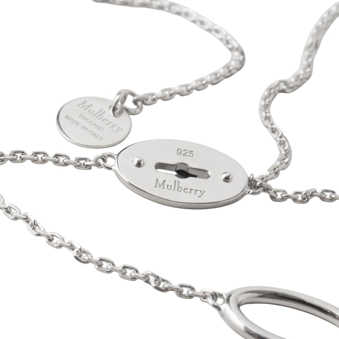 Club21 - Mulberry - Bayswater Long Necklace - NECKLACES - Silver