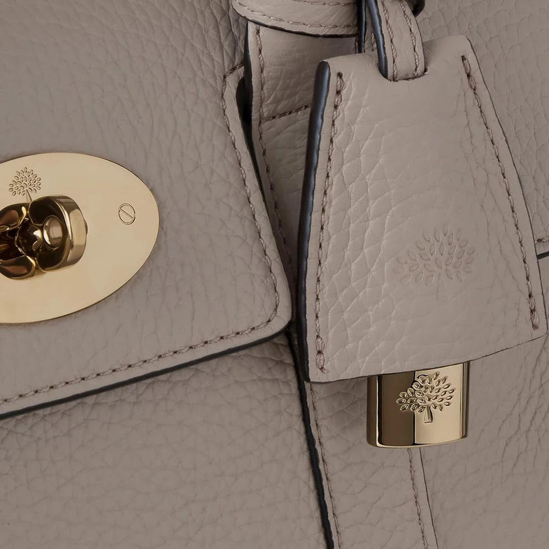 Club21 - Mulberry - Bayswater Satchel Cashmere Taupe Heavy Grain - SMALL SHOULDER BAGS - Cashmere Taupe