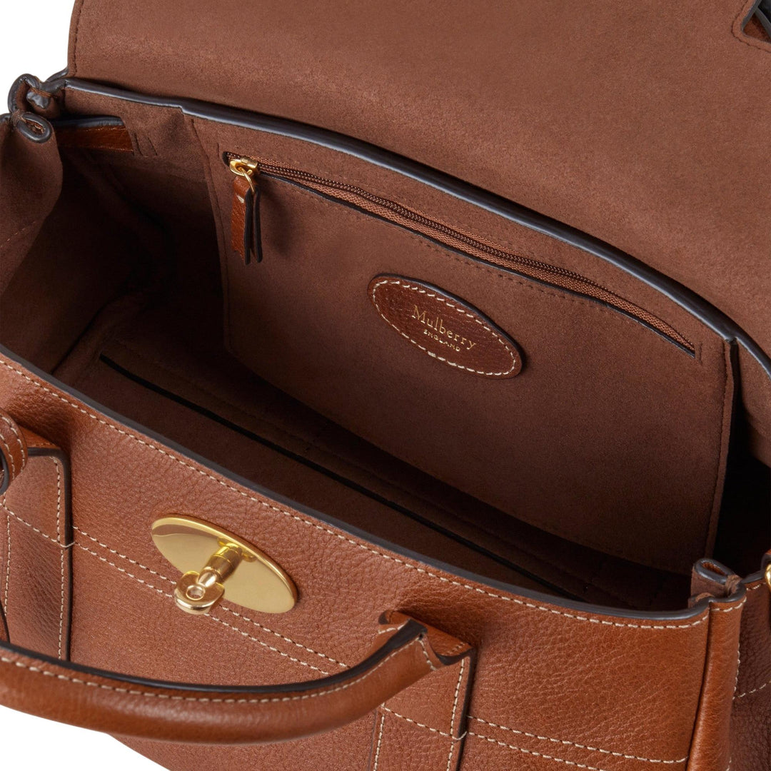 Club21 - Mulberry - Bayswater Satchel Oak NVT - SMALL SHOULDER BAGS - Oak