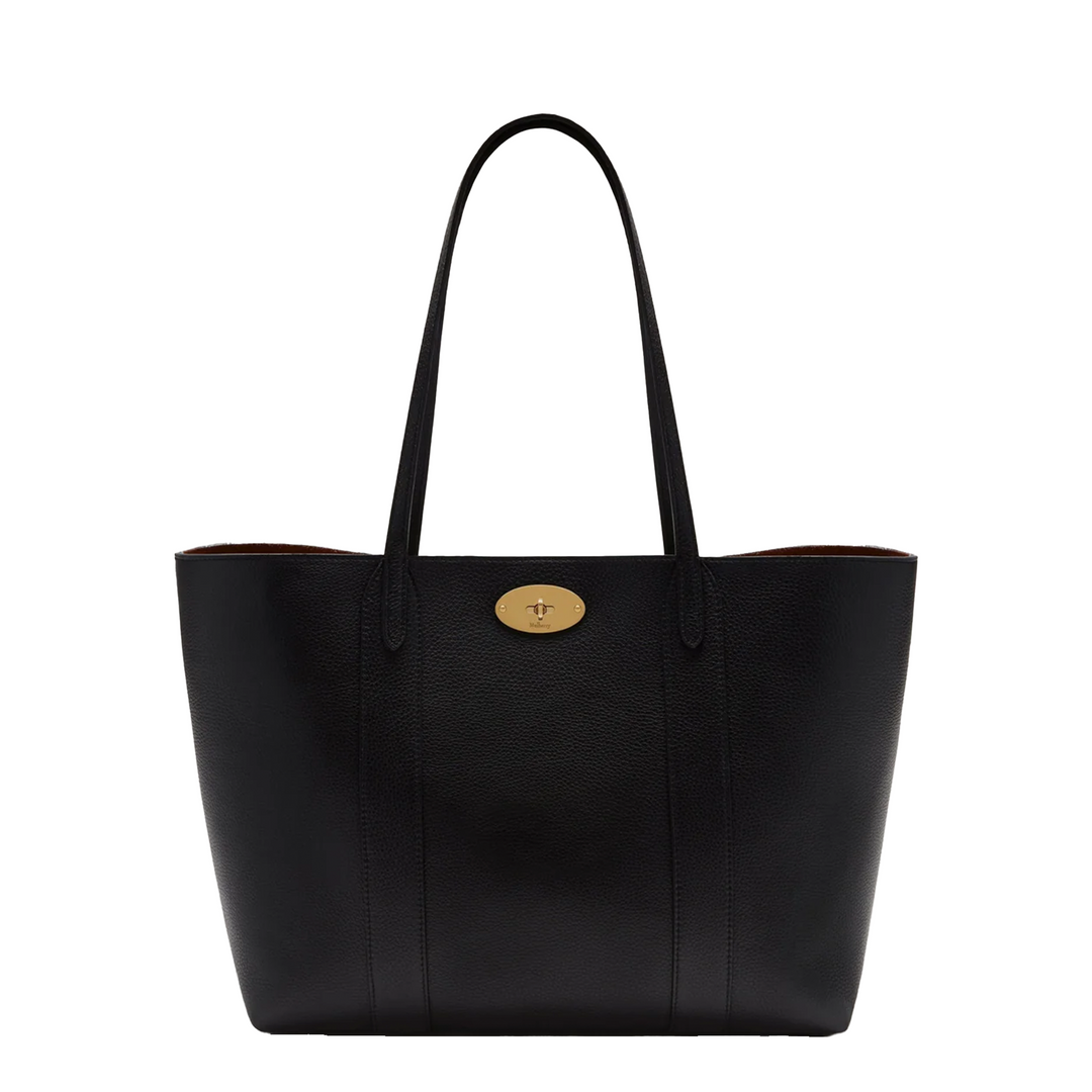 Bayswater Tote Black Small Classic Grain