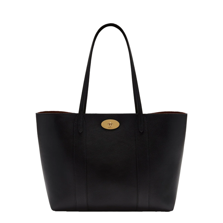 Bayswater Tote Black Small Classic Grain