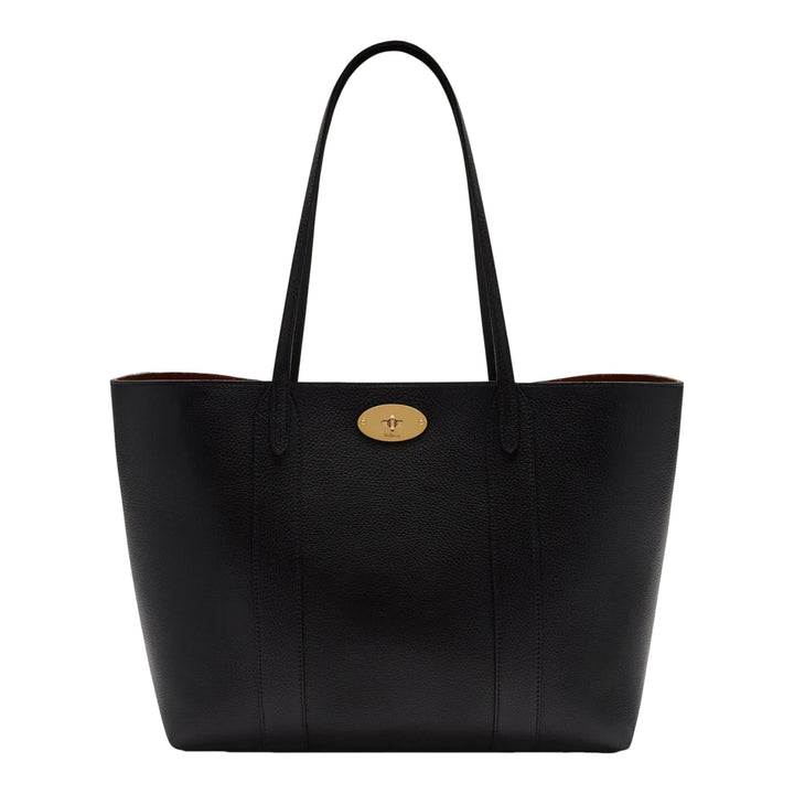 Club21 - Mulberry - Bayswater Tote Black Small Classic Grain - MEDIUM TOTES - Black