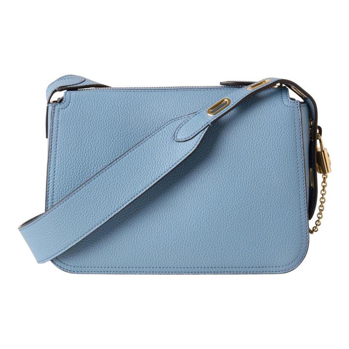 Club21 - Mulberry - Billie Brighton Blue Small Classic Grain - MEDIUM SHOULDER BAGS - Brighton Blue