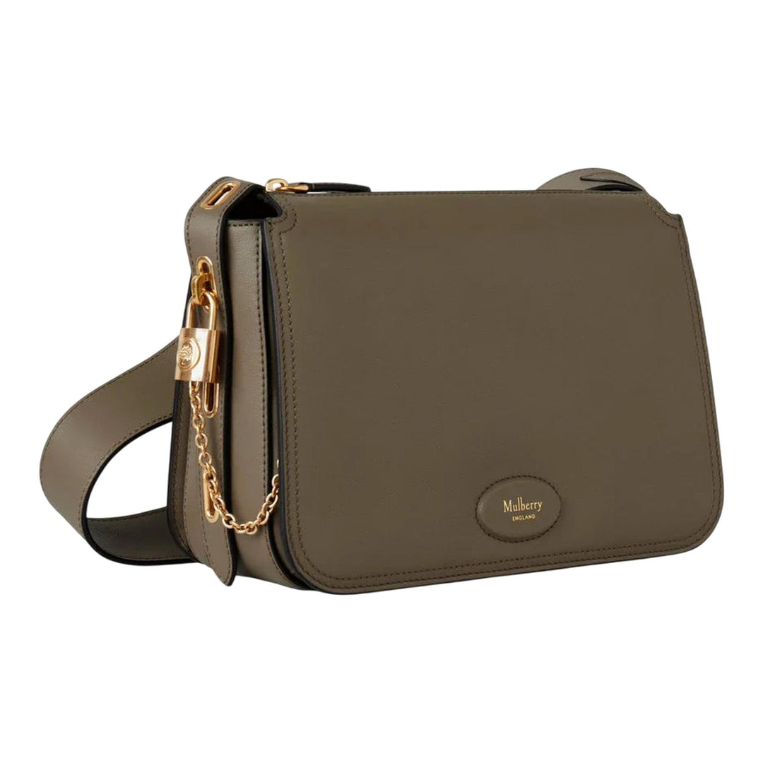 Club21 - Mulberry - Billie Linen Green Micro Classic Grain - HANDBAGS - Green