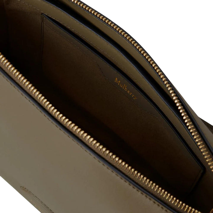 Club21 - Mulberry - Billie Linen Green Micro Classic Grain - HANDBAGS - Green