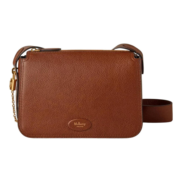 Club21 - Mulberry - Billie Oak Small Classic Grain - MEDIUM SHOULDER BAGS - Brown