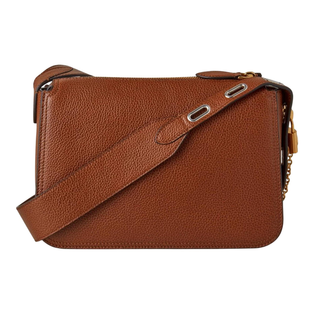 Club21 - Mulberry - Billie Oak Small Classic Grain - MEDIUM SHOULDER BAGS - Oak
