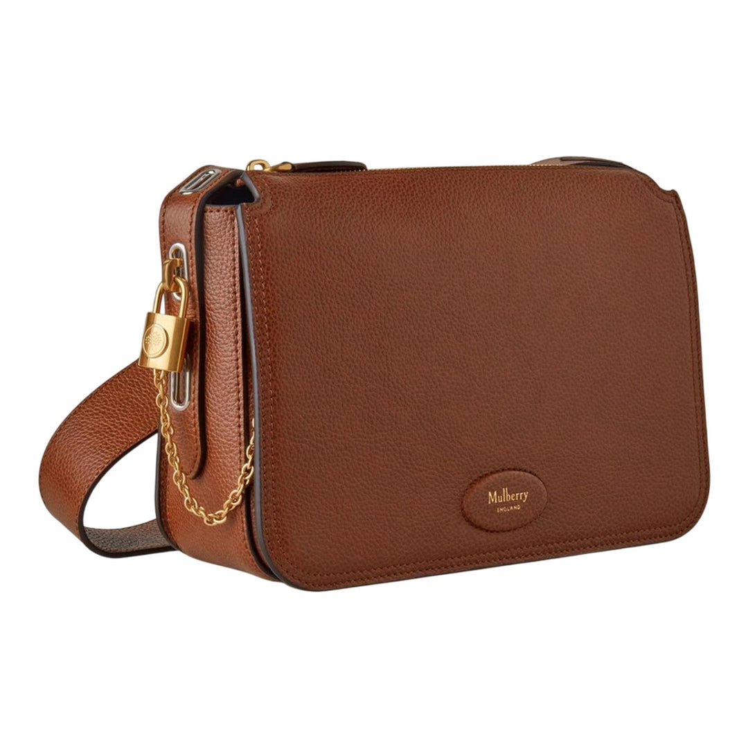 Club21 - Mulberry - Billie Oak Small Classic Grain - MEDIUM SHOULDER BAGS - Oak