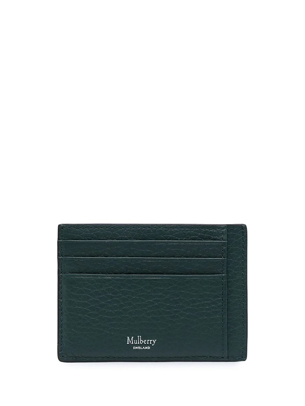 Card Holder Mulberry Green Heavy Grain