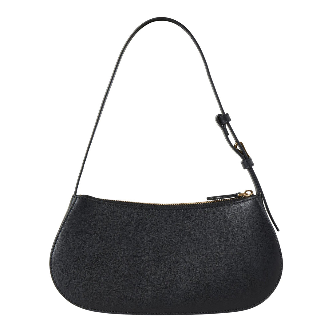 Club21 - Mulberry - Clovelly Shoulder Bag Black Micro Classic Grain - MEDIUM SHOULDER BAGS - Black