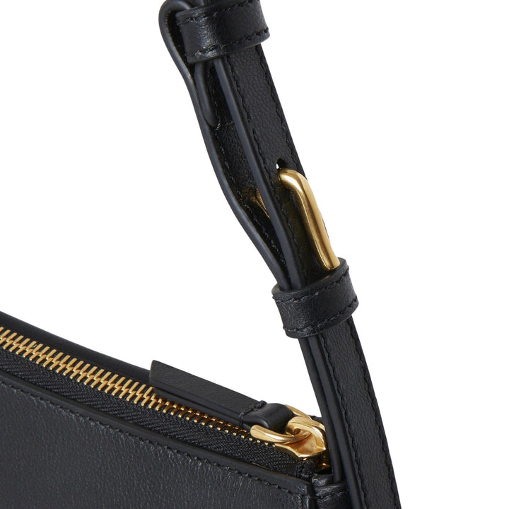 Club21 - Mulberry - Clovelly Shoulder Bag Black Micro Classic Grain - MEDIUM SHOULDER BAGS - Black