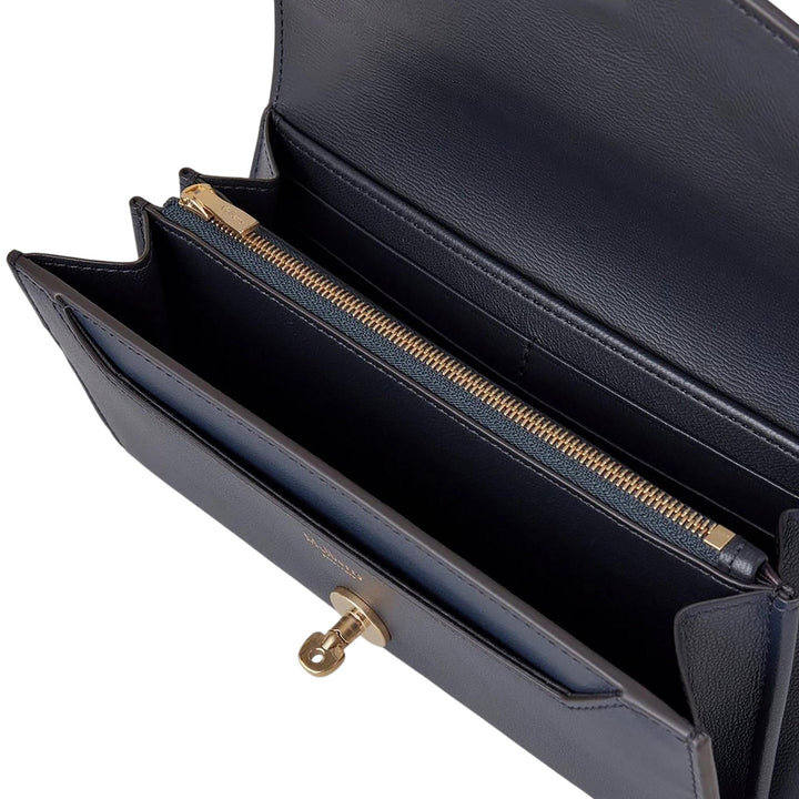 Club21 - Mulberry - Darley Wallet Night Sky Micro Classic Grain - LONG WALLETS - Night Sky