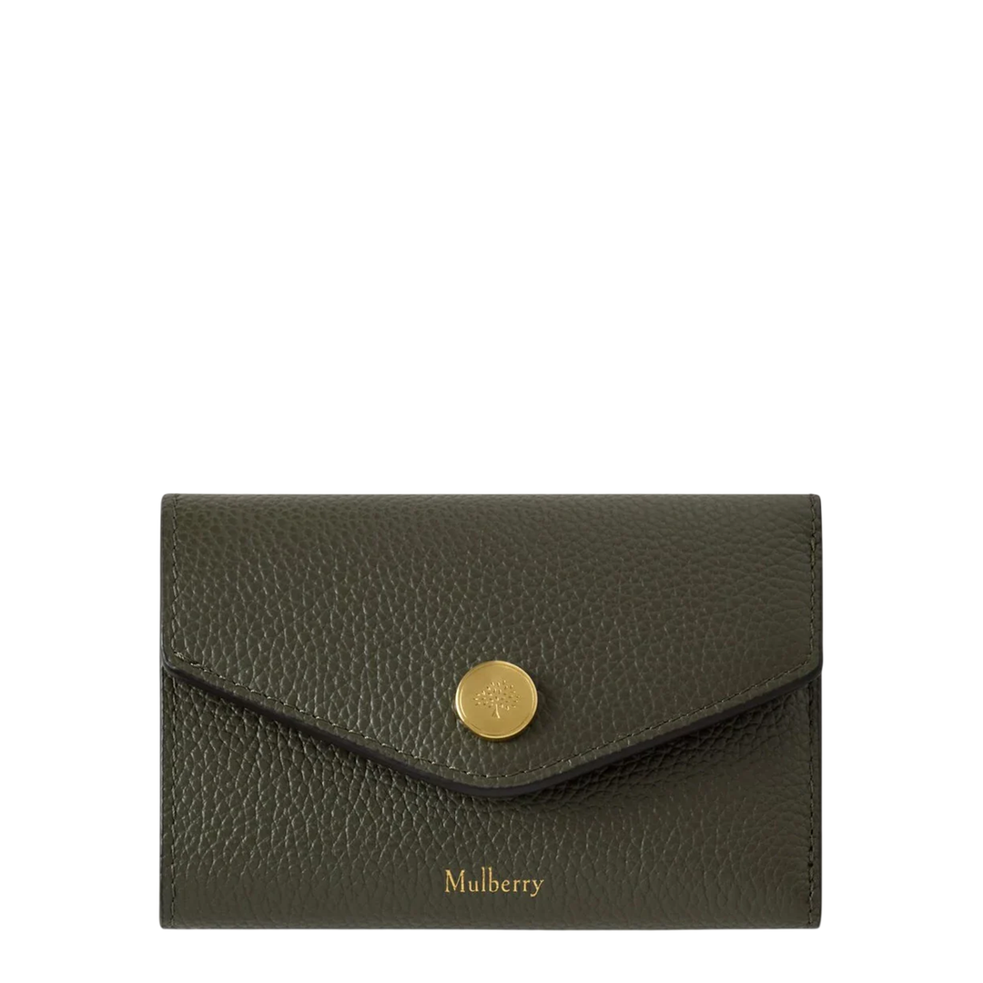 Folded Multi-Card Wallet Small Classic Grain