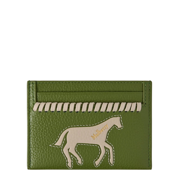 Horse Credit Card Slip Fern & Chalk Mixed Material
