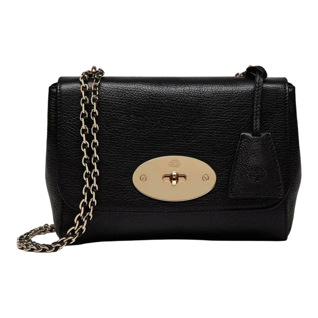 Club21 - Mulberry - Lily Black Glossy Goat - SMALL SHOULDER BAGS - Black