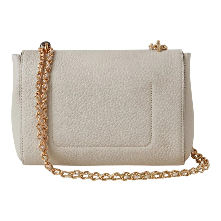 Club21 - Mulberry - Lily Carbon Neutral Chalk Heavy Grain - SMALL SHOULDER BAGS - Chalk