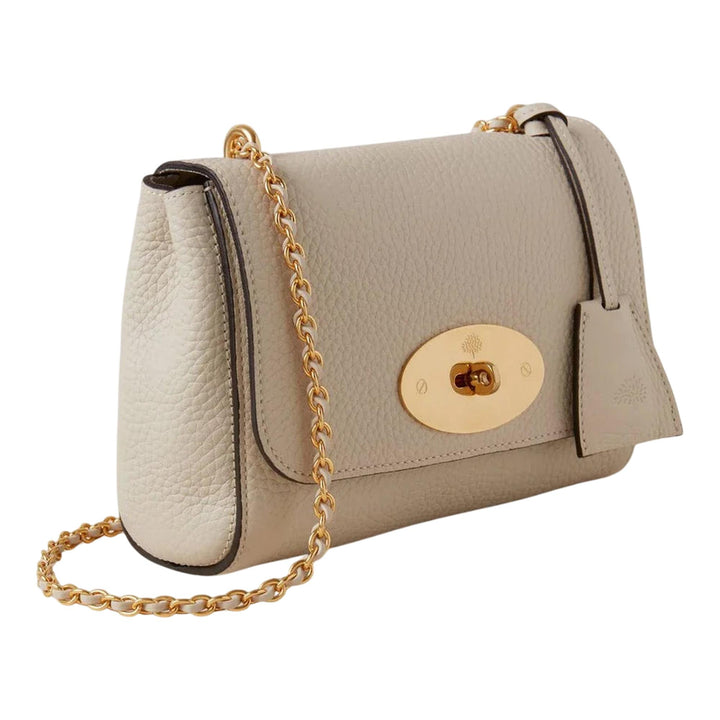 Club21 - Mulberry - Lily Carbon Neutral Chalk Heavy Grain - SMALL SHOULDER BAGS - Chalk