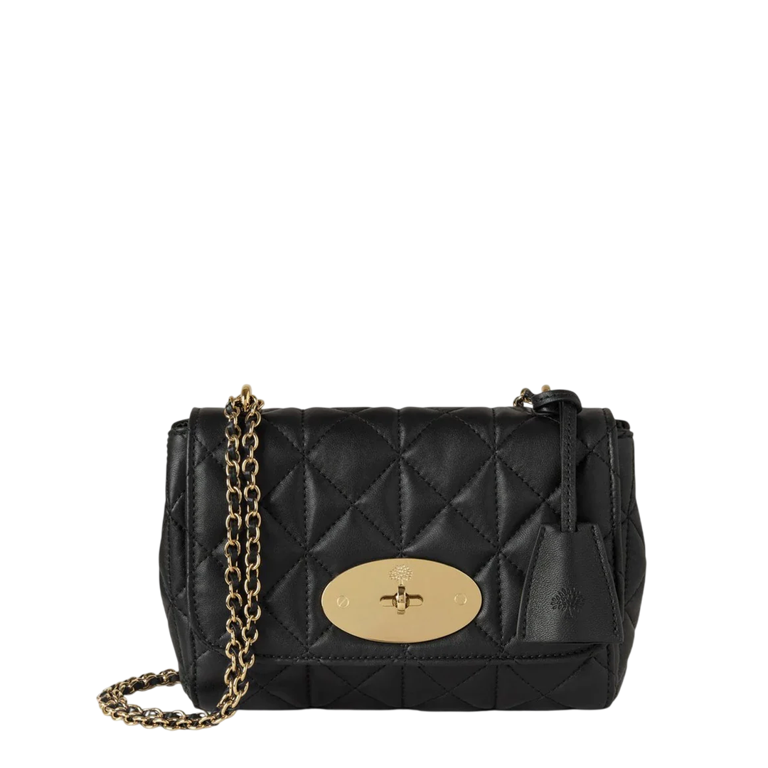 Lily Black Quilted Nappa