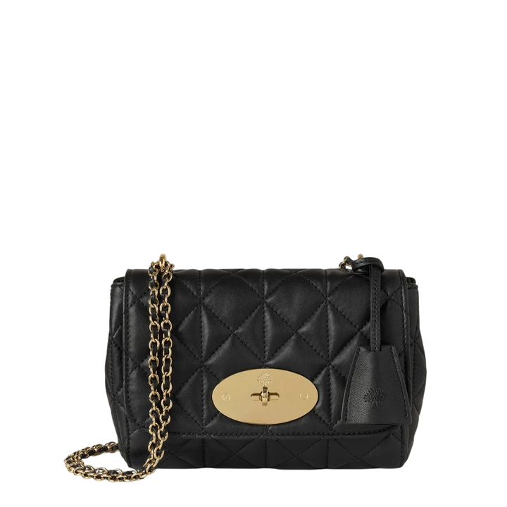 Lily Black Quilted Nappa