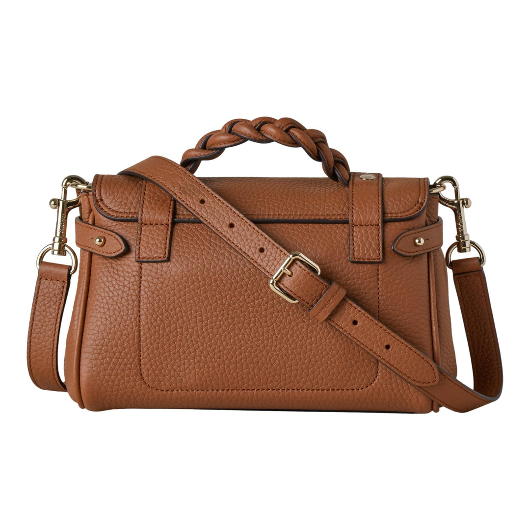 Club21 - Mulberry - Mini Alexa Chestnut Heavy Grain - MINI TOP HANDLE - Brown