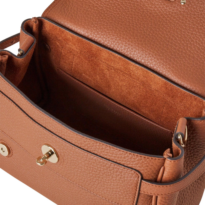 Club21 - Mulberry - Mini Alexa Chestnut Heavy Grain - MINI TOP HANDLE - Brown
