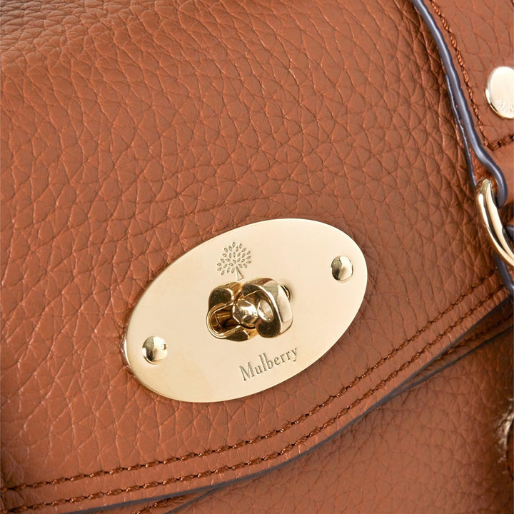 Club21 - Mulberry - Mini Alexa Chestnut Heavy Grain - MINI TOP HANDLE - Brown