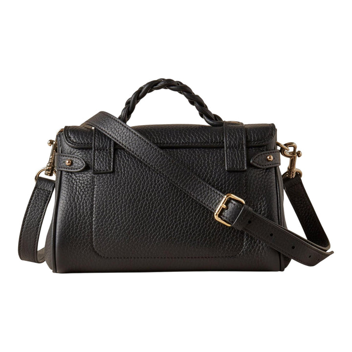 Mulberry-Mini-Alexa-Heavy-Grain-Black-2