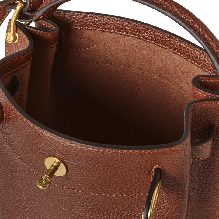 Club21 - Mulberry - Mini Islington Bucket Oak Two-Tone Small Classic Grain - MINI CROSS BODY - Oak