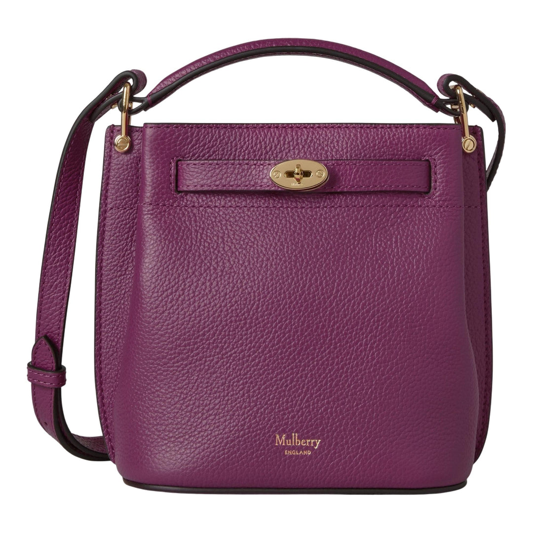 Club21 - Mulberry - Mini Islington Bucket Orchid Bloom Small Classic Grain - MINI CROSS BODY - Orchid Bloom