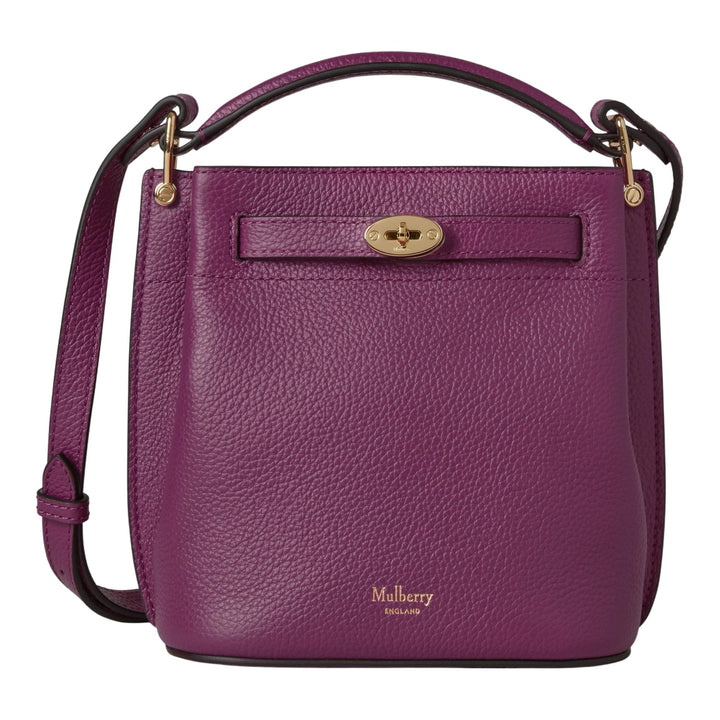 Club21 - Mulberry - Mini Islington Bucket Orchid Bloom Small Classic Grain - MINI CROSS BODY - Orchid Bloom