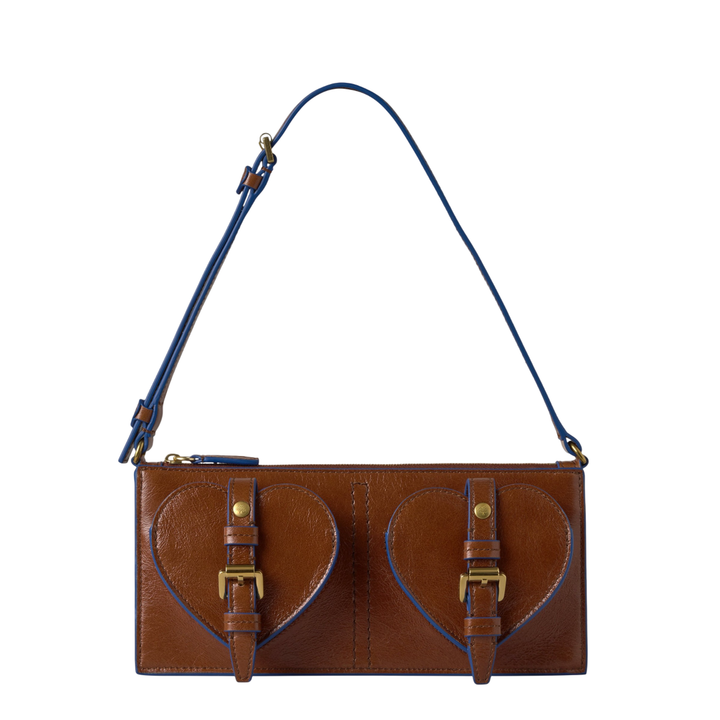 Mini Roxanne Shoulder Bag Smooth Glossy Leather