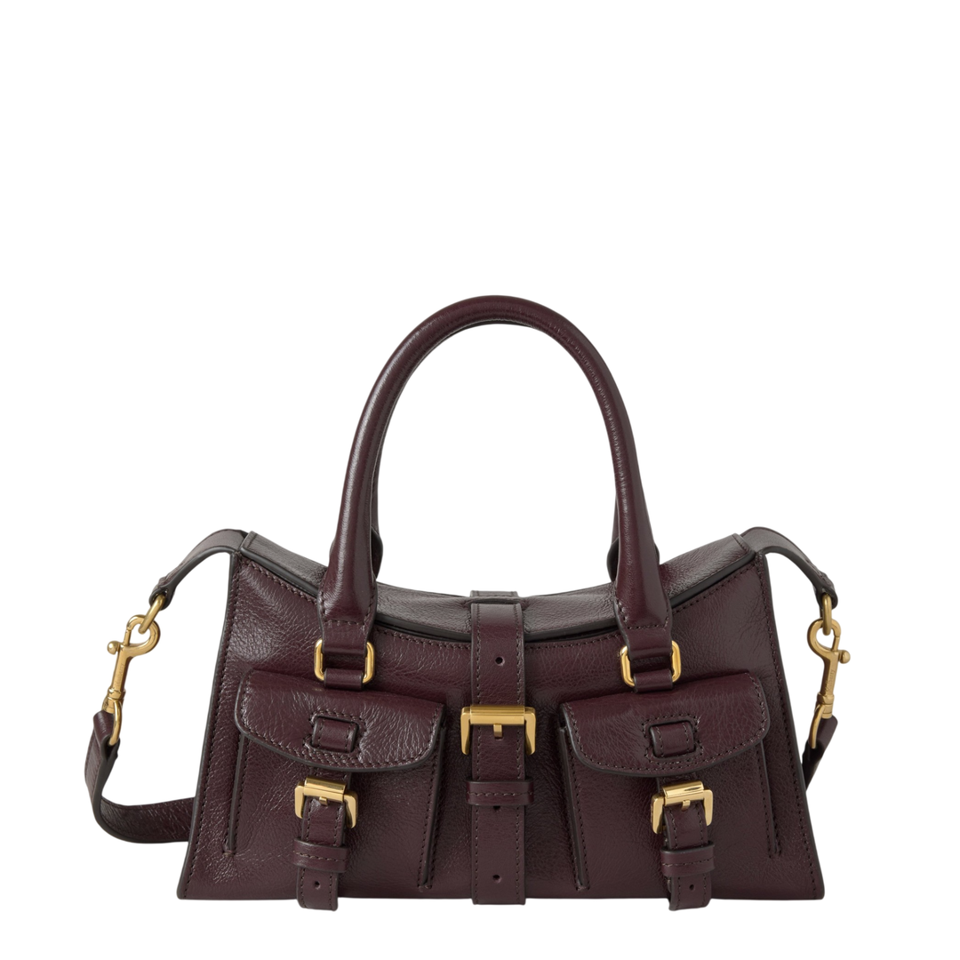 Mini Roxanne High Shine Leather