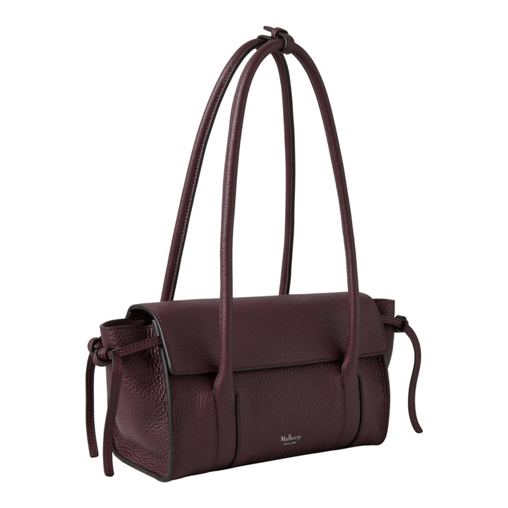 Club21 - Mulberry - Mini Soft Bayswater Black Cherry Heavy Grain - MINI SHOULDER BAGS - Black Cherry