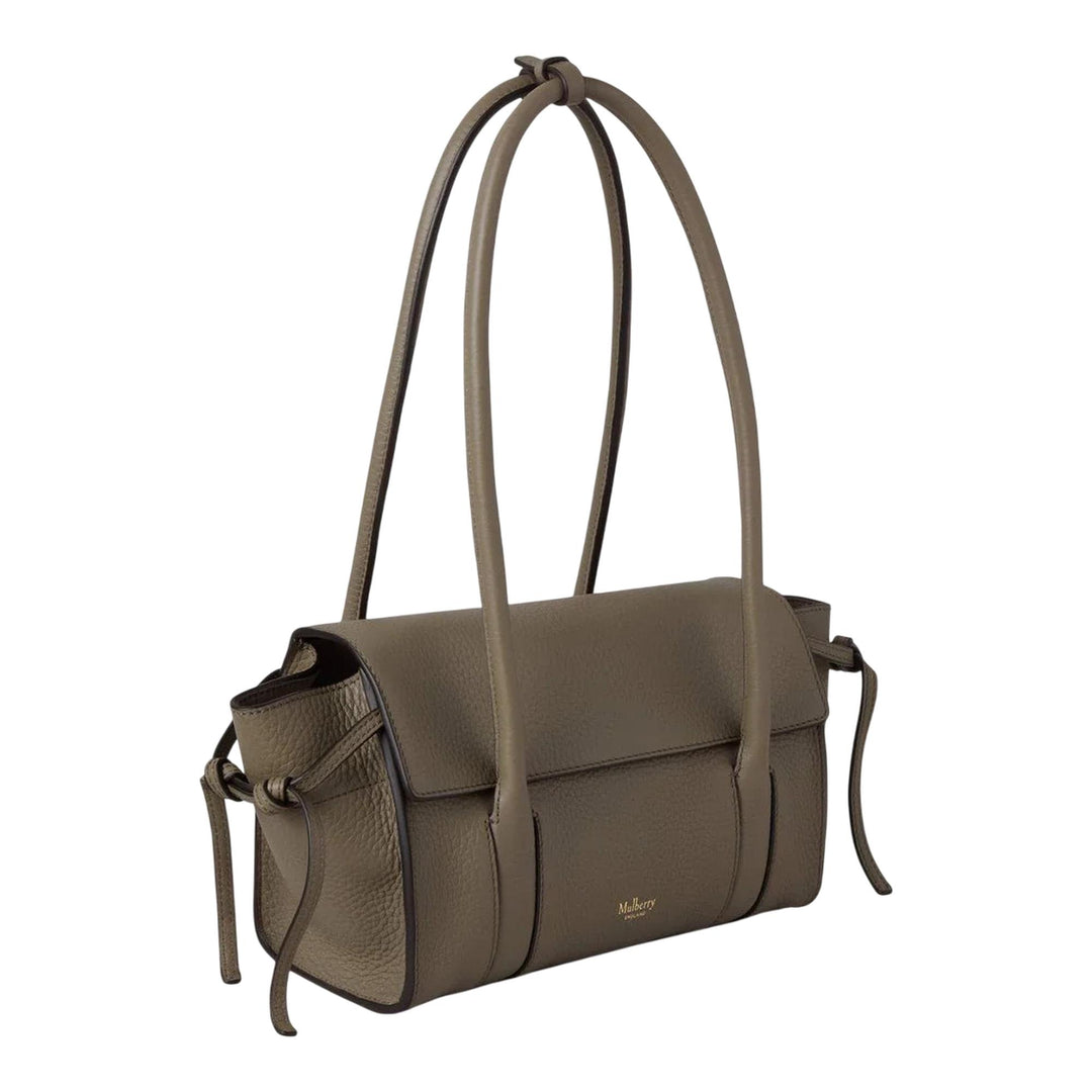 Club21 - Mulberry - Mini Soft Bayswater Linen Green Heavy Grain - MINI BAGS - Green