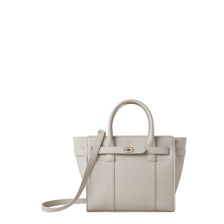 Mini Zipped Bayswater Chalk Small Classic Grain