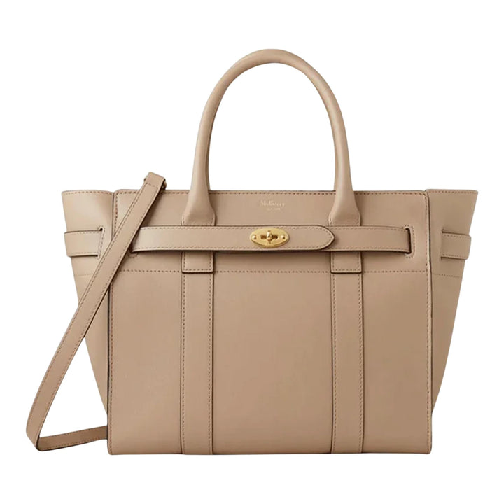 Club21 - Mulberry - Mini Zipped Bayswater Maple Micro Classic Grain - MINI SHOULDER BAGS - Maple