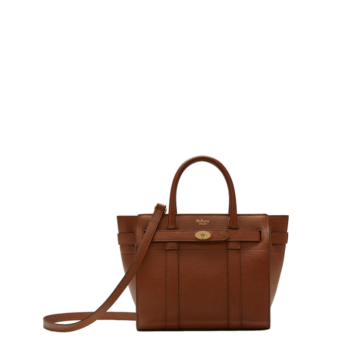 Mini Zipped Bayswater Oak Small Classic Grain