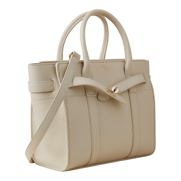 Club21 - Mulberry - Mini Zipped Bayswater Small Classic Grain - MINI BAGS - Cream
