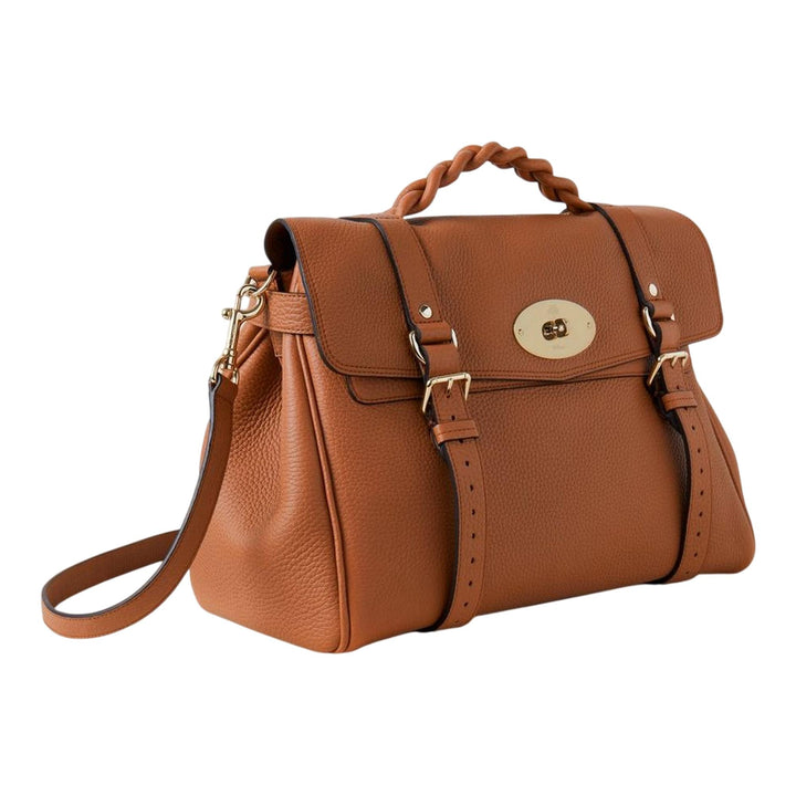 Mulberry Oversized Alexa Heavy Grain Brown 3