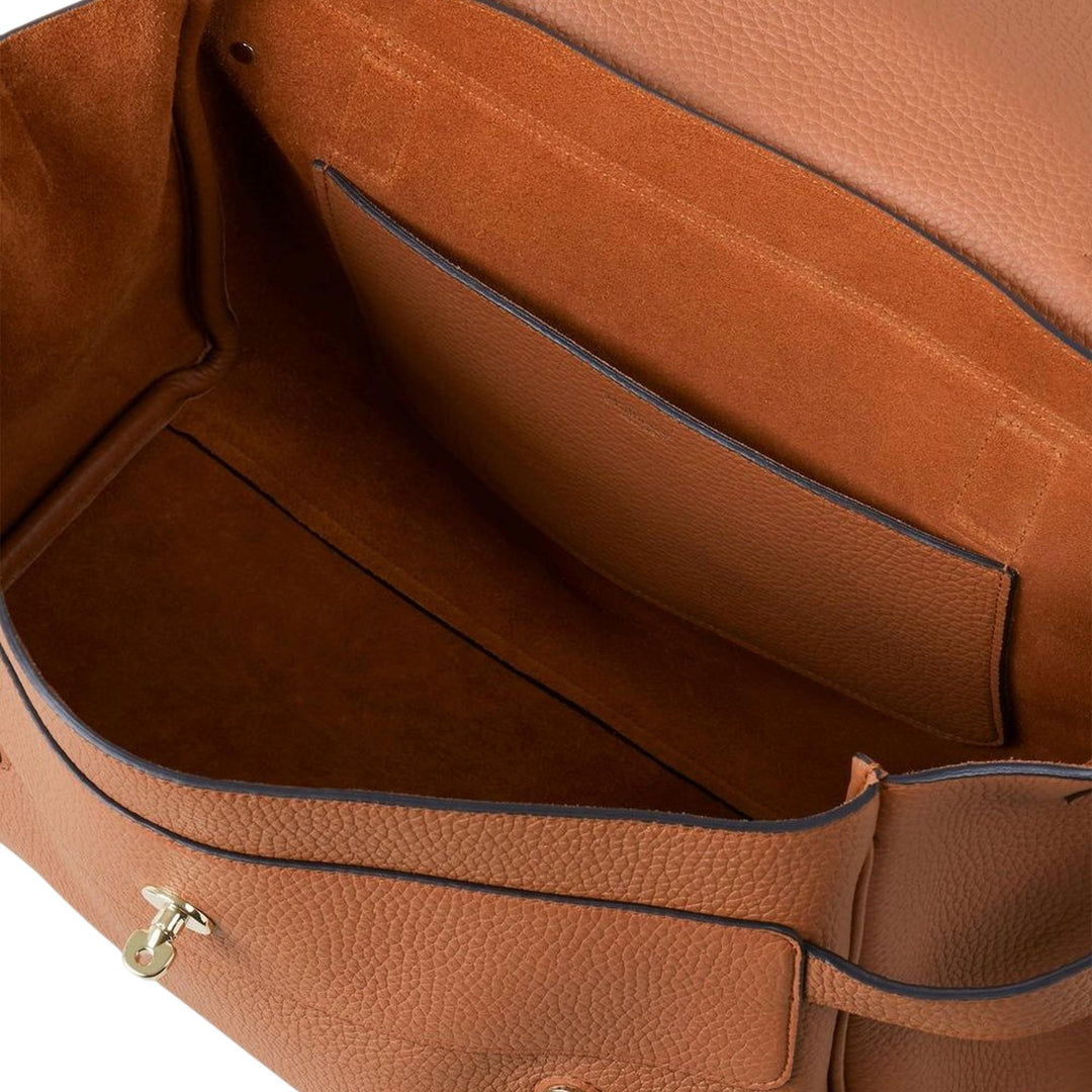 Mulberry Oversized Alexa Heavy Grain Brown 4